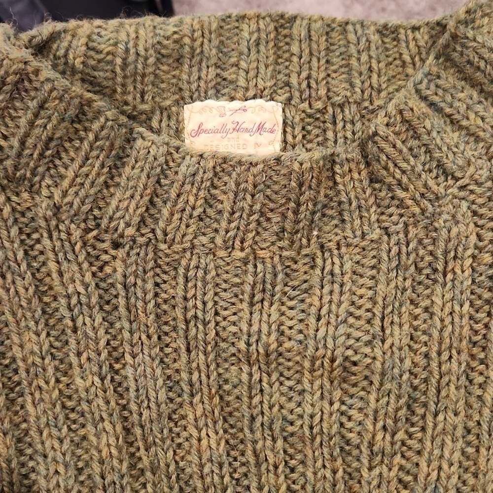 [Elizabeth Lueders] Green knitted sweater - Picture 4 of 7